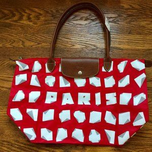 NEW Longchamp x Vahram Muratyan PARIS Le Pliage